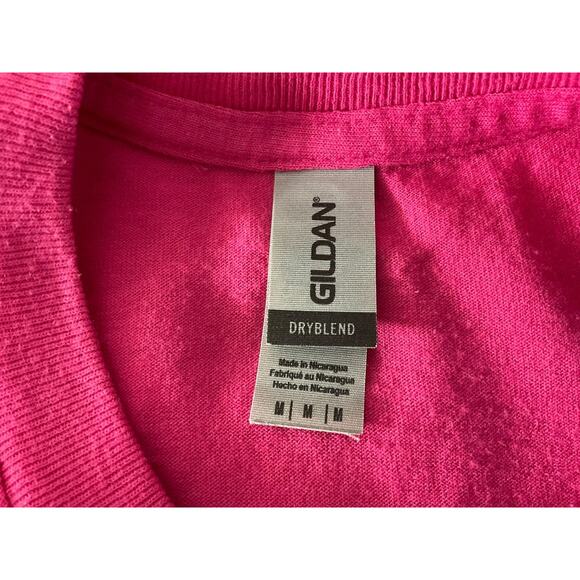 Ravens Womens Med Pink Breast Cancer Awareness Shirt NCAA‎ Football Gildan Tee - Picture 3 of 8